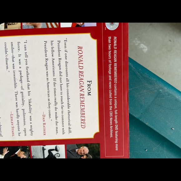New hardback book with DVD Ronald Reagan - Picture 3 of 4